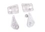 Traxxas Lenses, headlight (2), tail light (2) (fits #9710 body)