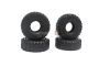 HDT 60mm Dia Tyre Set for TRX4M 60x21mm, 27mm ID