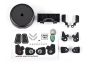 Traxxas Grille/ mirrors, side (left & right)/ spare tire cover/ light retainers, body (front & rear, left & right)/ decal sheet (fits #9712 body)