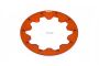 King Motor Alloy Beadlock Outer - Orange