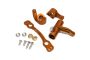 MadMax Arrma Alloy Steering Bellcrank & Rack Set - Orange