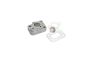 30DN Alloy Isolator block 32cc Plus - Silver