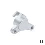 HDT CNC Alloy Rear Brake Caliper Silver: Promoto-MX