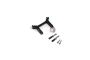 MadMax Black TRX4 Front Body Mount/Posts + R-Clips