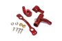 MadMax Arrma Alloy Steering Bellcrank & Rack Set - Red