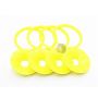 Enclosed beadlock set Yellow (4pc)