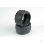 Traxxas Tires, street slicks (rear) (2)