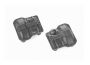 Traxxas Differential cover, front or rear (grey) (2)