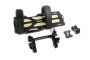 Atop RC Traxxas TRX4 Brass Battery Relocation Set (Black)