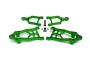Rovan Baja CNC Alloy Front Lower & Adjustable Upper Arm Set Green