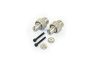 Alloy Axle Utilized Screw - Normal - Silver - 2pc
