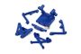 Baja Buggy Nylon Front Head Bulk Set - Blue