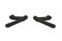 Baja Buggy Plastic Front Hub/Steering Arms - Black