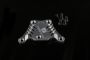 FID Racing Front Top Chassis Brace Silver