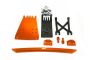 5B GT Alloy Front Fender Orange