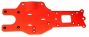 Baja Buggy Alloy Rear Chassis Plate -Red (1pc)
