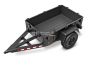 Traxxas Utility trailer/ trailer hitch (assembled)/ 3mm spring pre-load spacers (2)/ 2.5x8mm BCS (2)