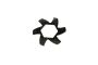 Baja Buggy Brake Disc Fin Plate - Carbon (1pc)