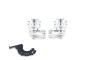 Atop Rc Traxxas TRX4 Alloy Front Inner Portal Drive Housing - Silver