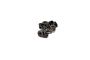 M4 Flanged nylon nut black