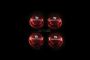 FID Racing Wheel Nuts - Red