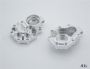 All Racing Traxxas TRX4 Alloy Rear Gate Bridges - Silver