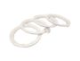 30 Degree North Thick Outer beadlocks - White (4pc)