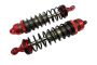 Rovan LT CNC Alloy 10mm Rear Shock Absorber Pair - Red