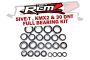 Team RCMZ Losi 5ive-T Full Replacement Bearing Set