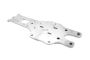 Baja Alloy Rear Chassis Plate - Silver