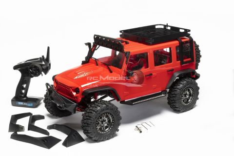 Traction Hobby Founder Pro 1/8th Scale Rock Crawler Red