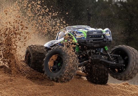 Traxxas X-Maxx Belted 1:6 8S 4WD Electric Monster Truck Green