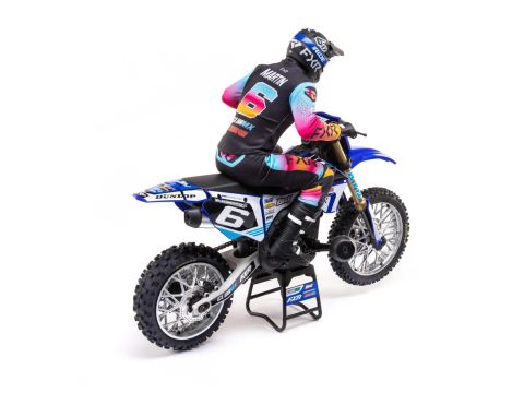 Losi 1/4 Promoto-MX RC Motorcycle RTR, Club MX (Blue)