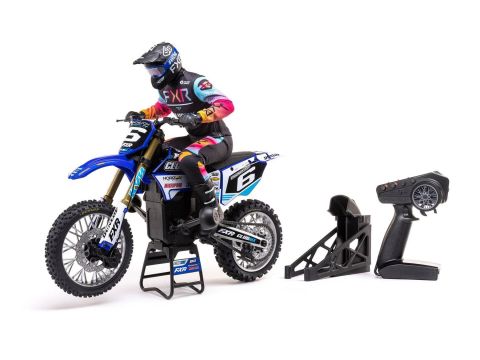 Losi 1/4 Promoto-MX RC Motorcycle RTR, Club MX (Blue)