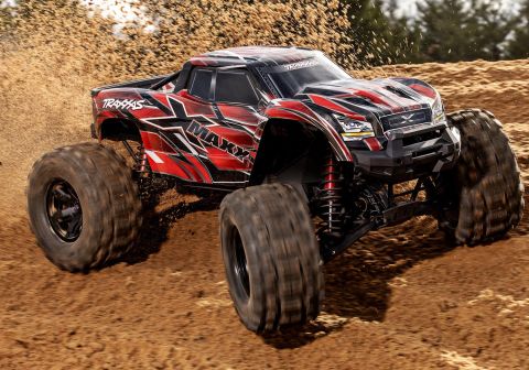 Traxxas X-Maxx Belted 1:6 8S 4WD Electric Monster Truck Red