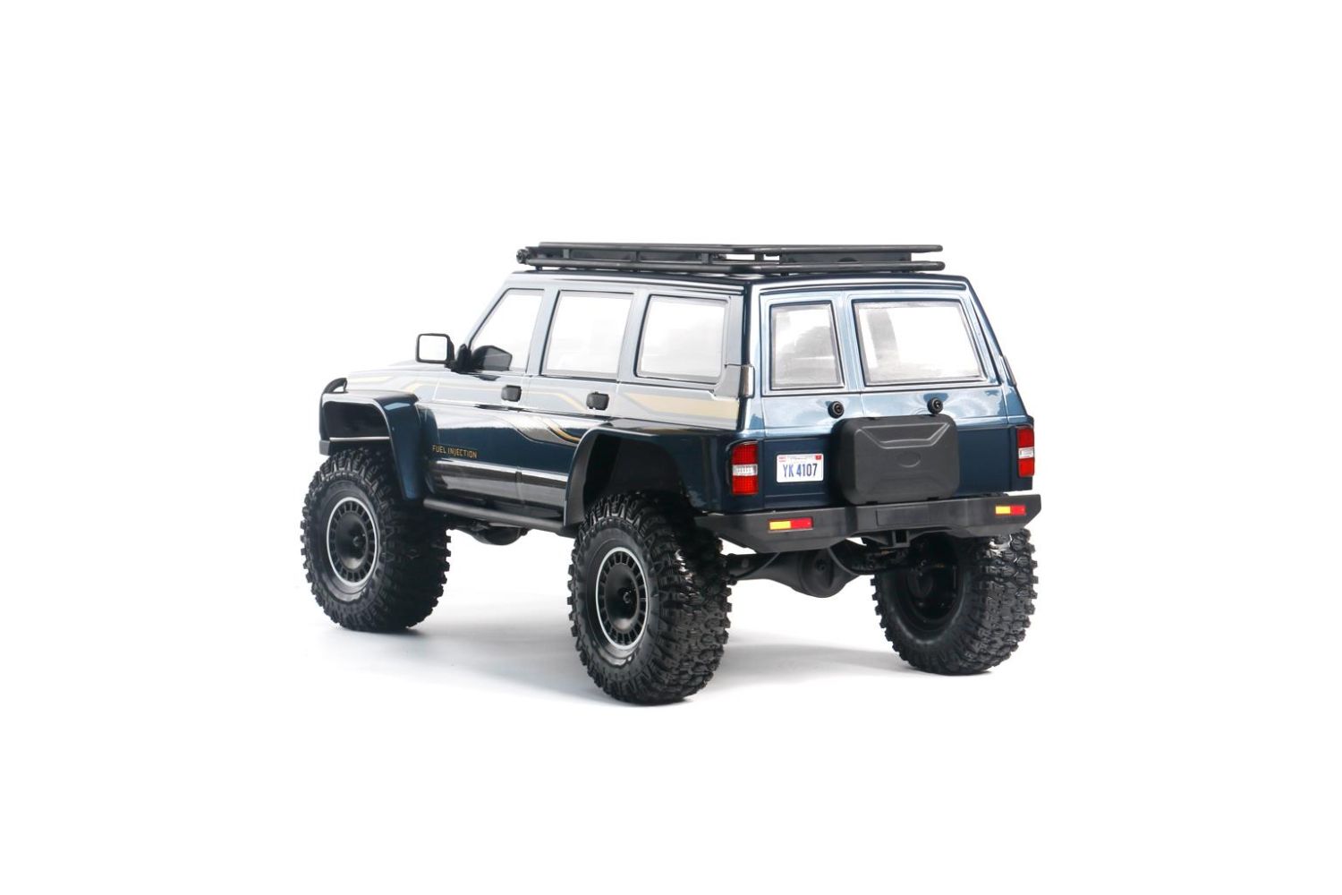 Yikong YK4107 Brushed 1/10 4WD Tank Turn RC Crawler Blue