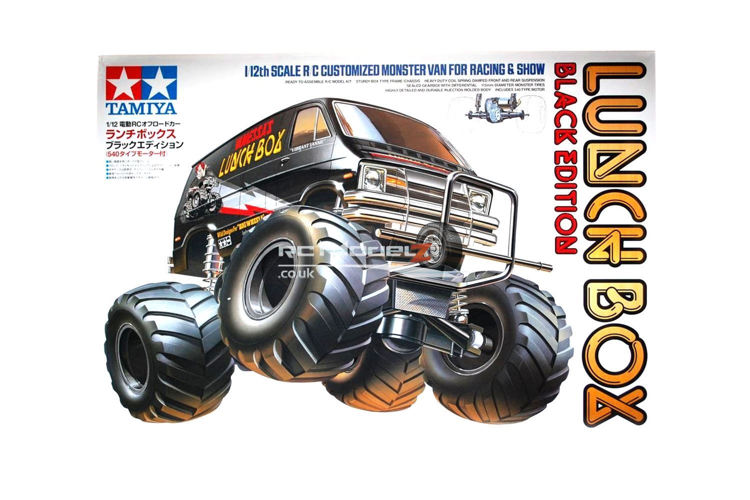 Tamiya Lunch Box Black Edition Build Kit