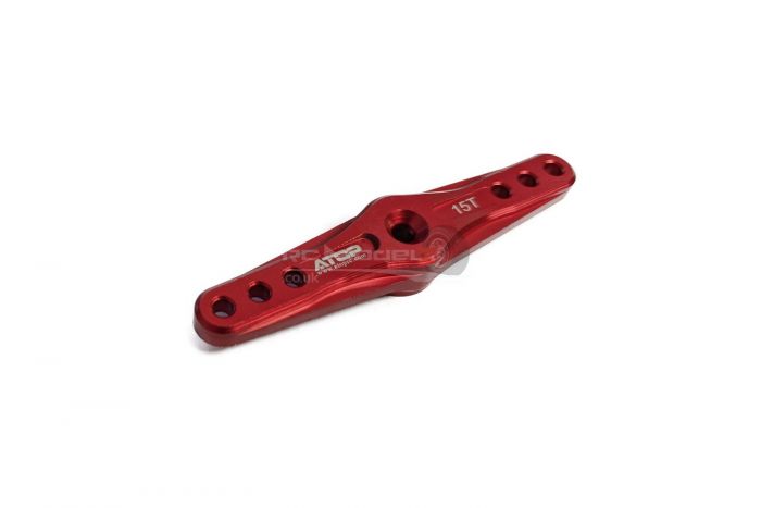 ATOP Rc Throttle Servo Arm 15T Red