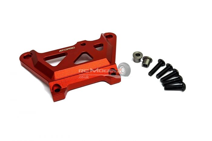 ATOP RC Front Top Chassis Brace - Red