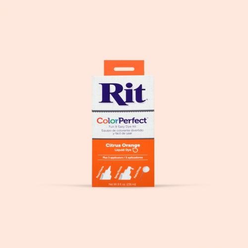 Rit Dye ColorPerfect Pre-Mixed Kit -  Citrus Orange