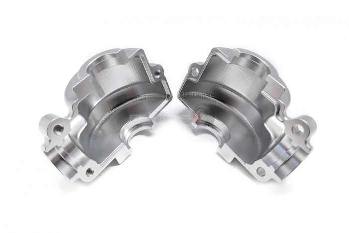 Atop RC DBXL Alloy Diff Casings - Silver