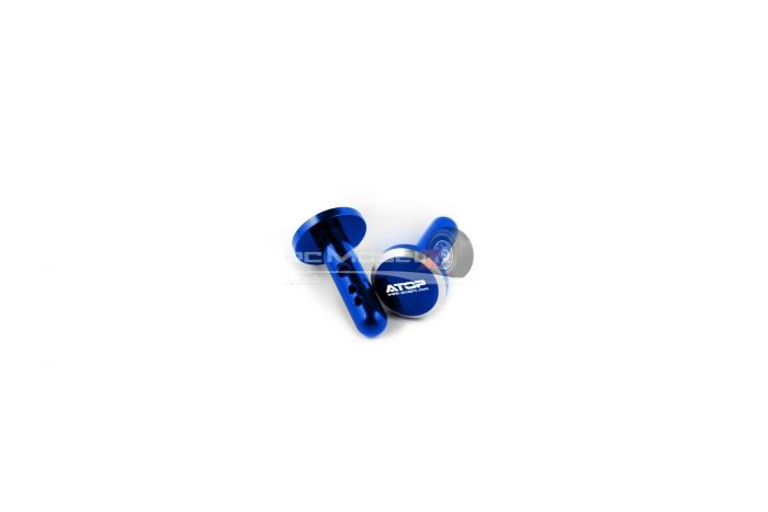 Atop RC Alloy Rear Wing Pins Blue