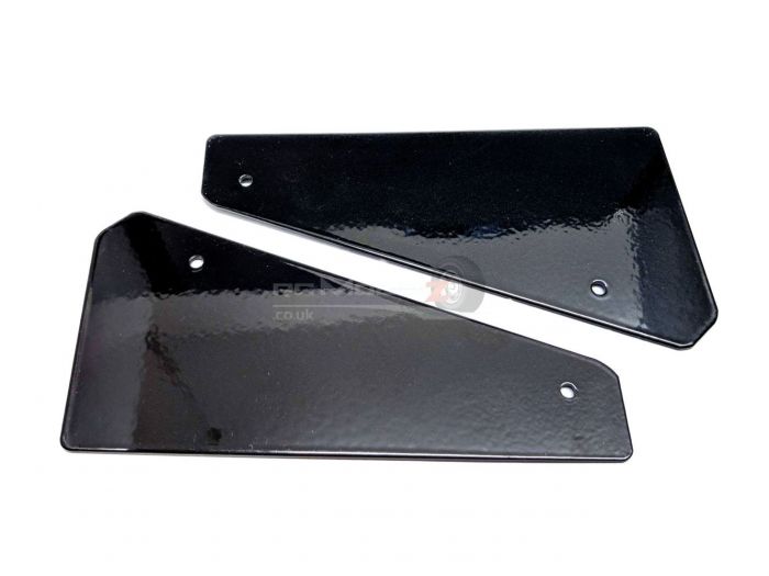 JS Losi 5ive T Alloy Rear Number Plates - Black