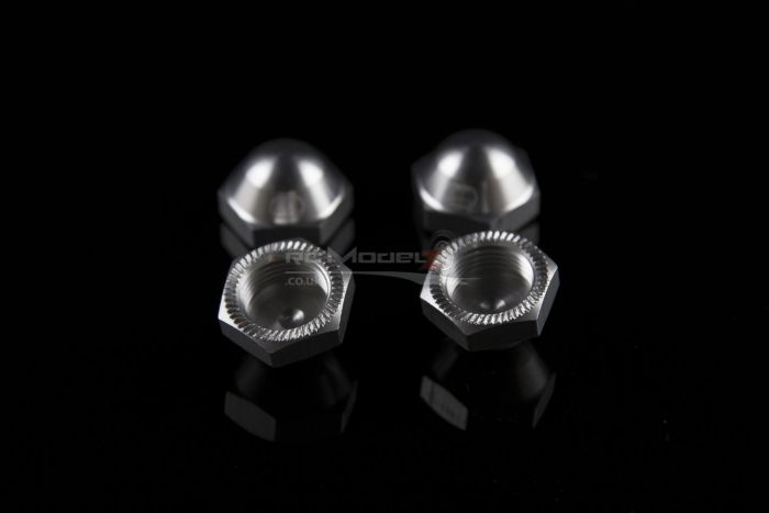 30 Degrees North Alloy Hub Nuts - Silver