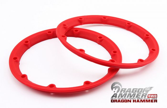 F.I.D Dragon Hammer HD Inner Beadlocks - RED