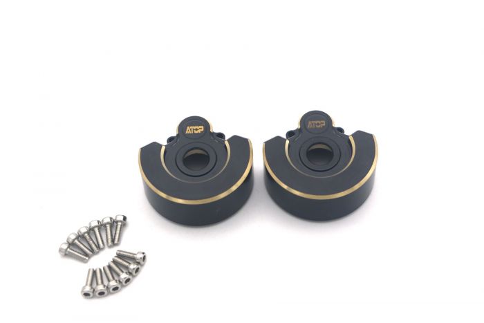 Atop RC Traxxas TRX-4 Brass Steering Knuckles Covers F&R