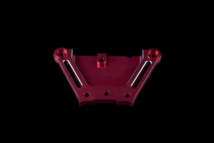 King Motor Billet Alloy Front Top Chassis Brace Red