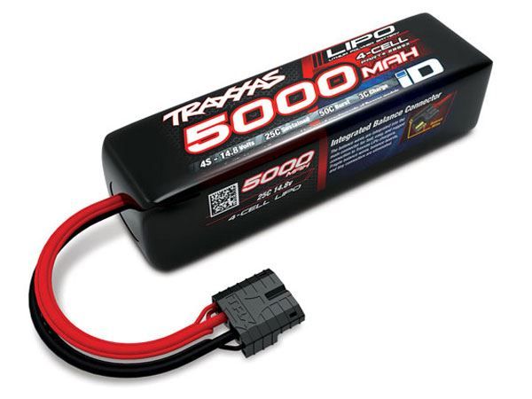 Traxxas ID 5000mAh 14.8v 4-Cell 25C LiPo Battery