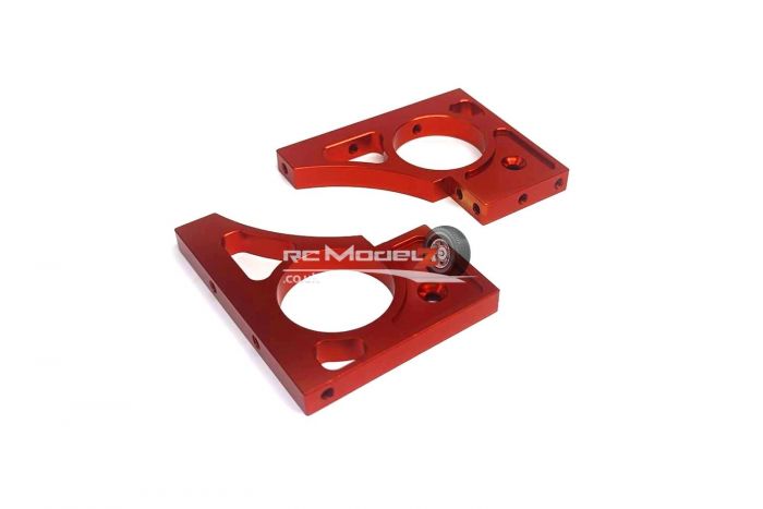 Rovan BLT CNC Alloy Red Rear Diff Frame both Left & Right