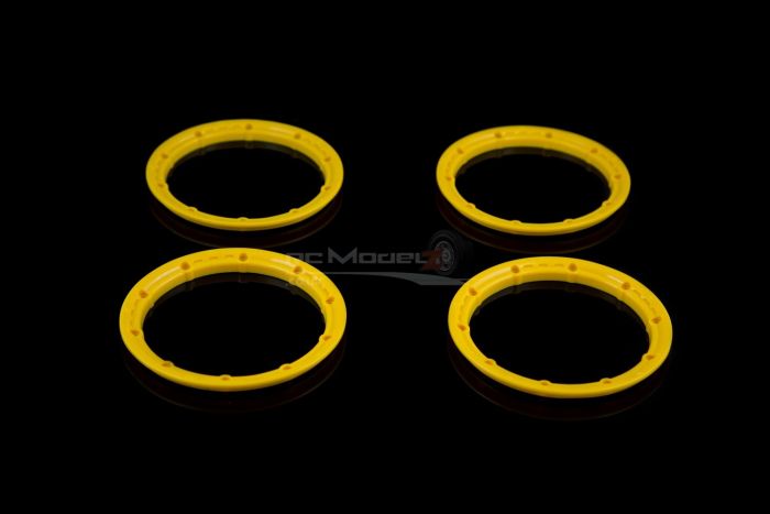 MadMax Upgrade Nylon Inner & Outer Beadlock Set - Yellow